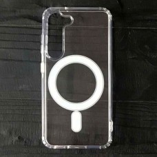 Чохол Samsung S916 Galaxy S23 Plus, Silicone Classic Case, MagSafe, Прозорий