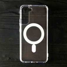 Чохол Samsung G901 Galaxy S22, Silicone Classic Case, MagSafe, Прозорий