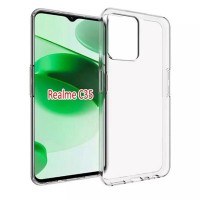 Чехол Realme C35, BeCover, Прозрачный