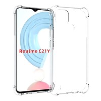 Чехол Realme C21Y, Realme C25Y, BeCover Anti-Shock, Прозрачный