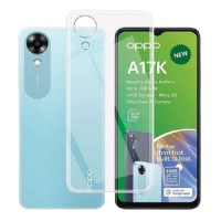 Чехол Oppo A17K, BeCover, Прозрачный