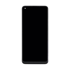 Дисплей Realme 8, Realme 8 Pro, (Original), з сенсором, з рамкою, IPS, Чорний