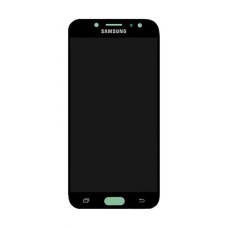 Дисплей Samsung J730 Galaxy J7, з сенсором, без рамки, Amoled, Чорний