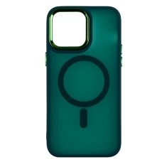 Чохол Apple iPhone 13, Color Chrome Case, MagSafe, Зелений