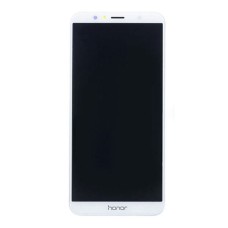 Дисплей Honor 7a Pro, Y6 2018, Y6 Prime 2018, (High quality), з сенсором, з рамкою, IPS, Білий