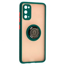 Чохол Samsung A042 Galaxy A04e, Goospery Ring Case, Оливковий