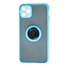 Чохол Apple iPhone 11 Pro, Goospery Ring Case, Бірюзовий