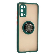 Чохол Samsung M515 Galaxy M51, Goospery Ring Case, Оливковий