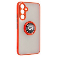 Чехол Samsung S926 Galaxy S24 Plus, Goospery Ring Case, Черно-Красный, Красный