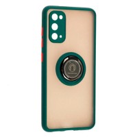 Чехол Oppo A58, A78 5G, Goospery Ring Case, Оливковый