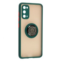 Чохол Xiaomi Mi 10, Mi 10 Pro, Goospery Ring Case, Оливковий