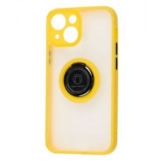 Чохол Apple iPhone 13 Mini, Goospery Ring Case, Жовтий