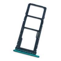 Слот SIM-карты (лоток) Huawei Y7P 2020, с разъемом карты памяти, Зеленый