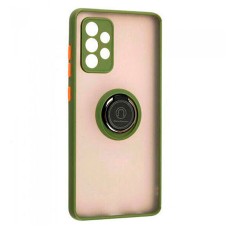 Чохол Samsung M346 Galaxy M34 5G, Goospery Ring Case, Khaki, Зелений