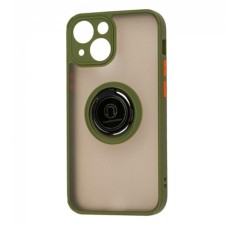 Чохол Apple iPhone 13 Mini, Goospery Ring Case, Зелений