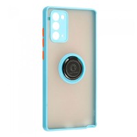 Чехол Xiaomi Redmi K30, Goospery Ring Case, Бирюзовый