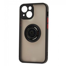 Чохол Apple iPhone 11 Pro, Goospery Ring Case, Чорний З Червоним, Чорний