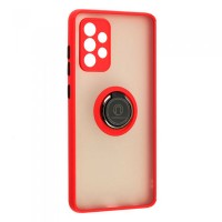 Чохол Samsung G990 Galaxy S21 FE 5G, Goospery Ring Case, Червоний