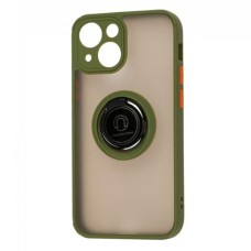 Чохол Apple iPhone 12 Pro Max, Goospery Ring Case, Зелений