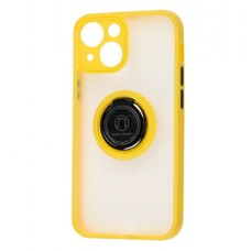 Чохол Apple iPhone 12 Mini, Goospery Ring Case, Жовтий