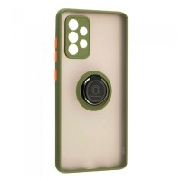 Чехол Samsung M536 Galaxy M53, Goospery Ring Case, Зеленый