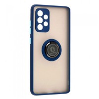Чехол Samsung A155 Galaxy A15, Goospery Ring Case, Темно-Синий, Синий