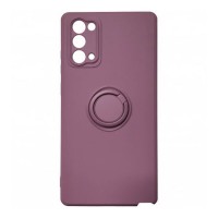 Чохол Samsung N980 Galaxy Note 20, CaseVsMagnet Ring, Cherry Purple, Фіолетовий