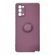 Чохол Samsung N980 Galaxy Note 20, CaseVsMagnet Ring, Cherry Purple, Фіолетовий