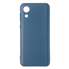 Чохол Samsung A032 Galaxy A03 Core, Original Soft Case, Dark Blue, Синій