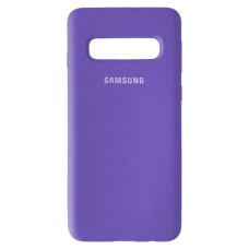 Чохол Samsung G973 Galaxy S10, Original Soft Case, Ліловий