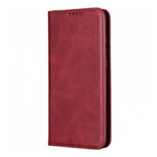 Чохол-книжка Xiaomi Redmi Note 10, Redmi Note 10s, Leather Case Fold, Червоний