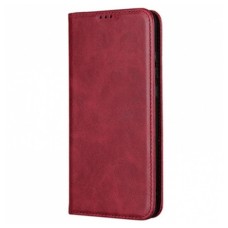 Чохол-книжка Xiaomi Redmi Note 12S, Leather Case Fold, Dark Red, Червоний