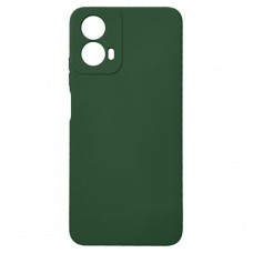 Чохол Motorola Moto G34, Original Soft Case, Темно-зелений, Зелений