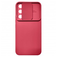 Чохол Samsung A546 Galaxy A54 5G, Soft TPU Armor CamShield, Wine Red, Червоний