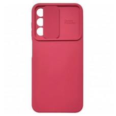 Чохол Samsung A145 Galaxy A14, Soft TPU Armor CamShield, Wine Red, Червоний