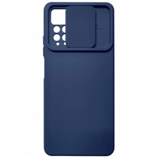 Чохол Xiaomi Redmi Note 12 Pro, Soft TPU Armor CamShield, Dark Blue, Синій