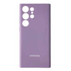 Чохол Samsung S928 Galaxy S24 Ultra, Original Soft Case, Бузковий