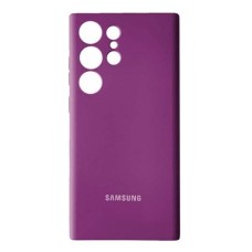 Чохол Samsung S928 Galaxy S24 Ultra, Original Soft Case, Фіолетовий