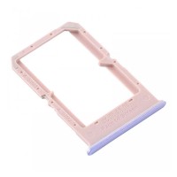 Слот SIM-карты (лоток) OPPO A72, с разъемом карты памяти, Фиолетовый