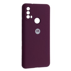 Чохол Motorola XT2158 Moto E30, XT2159 Moto E40, Original Soft Case, Grape, Фіолетовий