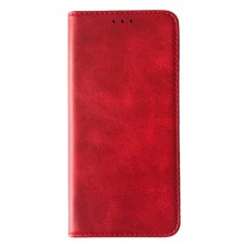 Чохол-книжка Xiaomi Redmi 10 Pro Max, Redmi Note 10 Pro, Leather Case Fold, Червоний