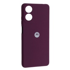 Чохол Motorola XT2345 Moto E13, Original Soft Case, Grape, Фіолетовий