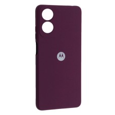 Чохол Motorola Moto G04, Original Soft Case, Grape, Фіолетовий