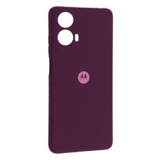 Чохол Motorola XT2423 Moto G24, Original Soft Case, Grape, Фіолетовий