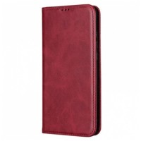 Чохол-книжка Xiaomi Redmi 12, Leather Case Fold, Dark Red, Червоний