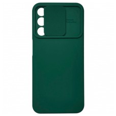 Чохол Samsung M146 Galaxy M14, Soft TPU Armor CamShield, Dark Green, Зелений