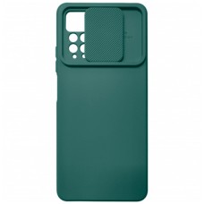 Чохол Xiaomi Redmi Note 12 Pro, Soft TPU Armor CamShield, Dark Green, Зелений