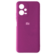 Чохол Xiaomi Poco X5 5G, Original Soft Case, Grape, Фіолетовий