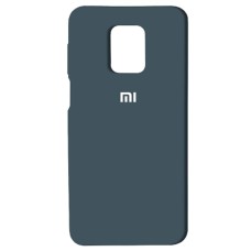 Чохол Xiaomi Redmi Note 9 Pro, Redmi Note 9 Pro Max, Redmi Note 9S, Original Soft Case, Navy Blue, Синій