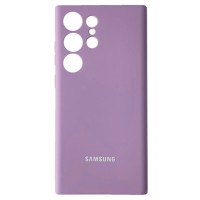 Чехол Samsung S908 Galaxy S22 Ultra, Original Soft Case, Лиловый